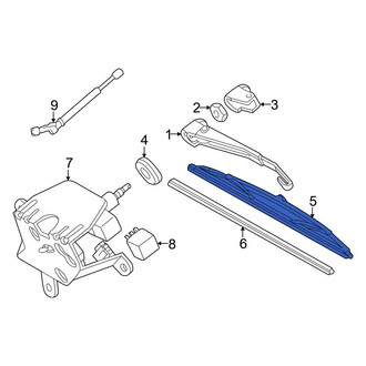 Mercedes-Benz OE - Rear Wiper Blade