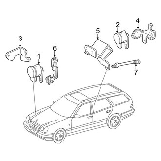 Mercedes-Benz OE - Electrical Components (Headlamp Aim Control)