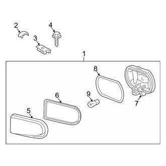 Mercedes-Benz OE - Front Lamps - Fog Lamps