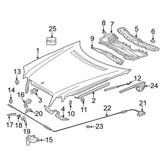 Mercedes-Benz OE - Hood & Grille - Hood & Components
