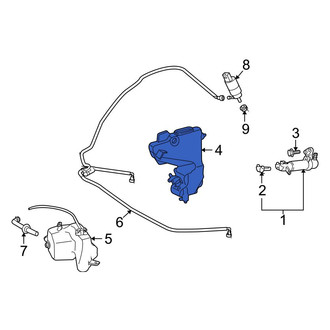 Mercedes-Benz OE - Front Washer Fluid Reservoir