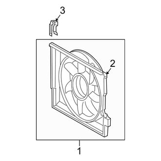 Mercedes-Benz OE - Cooling Fan (Base Sedan)