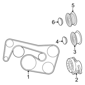 Mercedes-Benz OE - Cooling - Belts & Pulleys