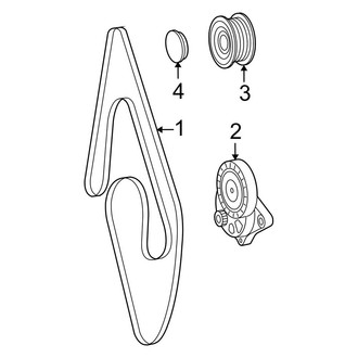 Mercedes-Benz OE - Cooling - Belts & Pulleys (L6)