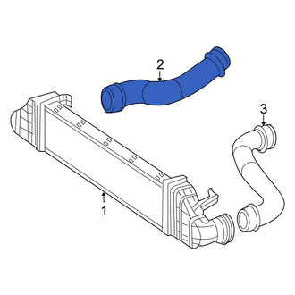 Mercedes-Benz OE - Right Intercooler Pipe