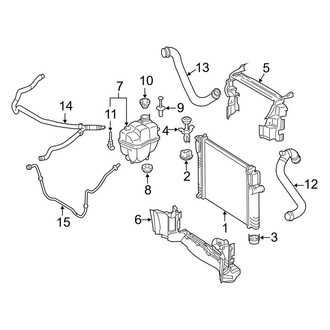 Mercedes-Benz OE - Cooling - Radiator & Components