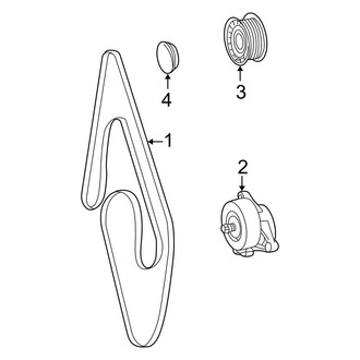 Mercedes-Benz OE - Cooling - Belts & Pulleys (Base / 4Matic)