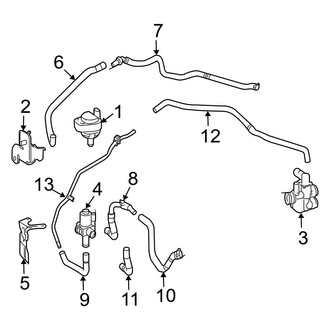 Mercedes-Benz OE - Air Conditioner & Heater - Heater Components (Auxiliary Heater Components), (Base)