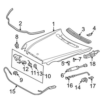 Mercedes-Benz OE - Hood & Grille - Hood & Components