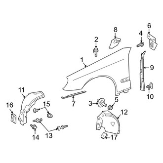 Mercedes-Benz OE - Fender & Components