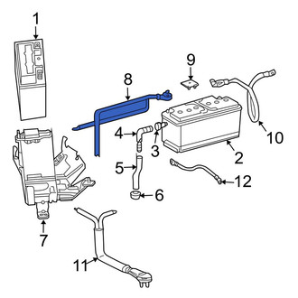 Mercedes-Benz OE - Battery Cable