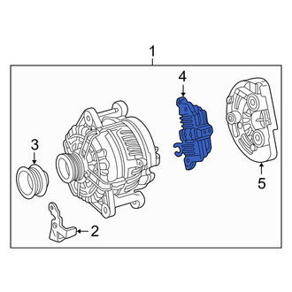 Mercedes-Benz OE - Charging System Voltage Regulator