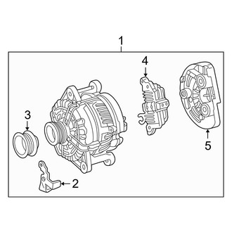 Mercedes-Benz OE - Electrical - Alternator