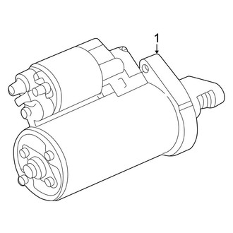 Mercedes-Benz OE - Electrical - Starter (Base Sedan)
