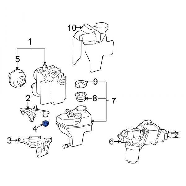 ABS Modulator Insulator