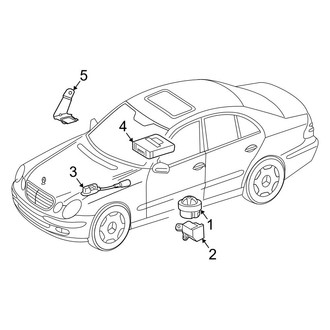Mercedes-Benz OE - Electrical - Alarm System (Sedan)