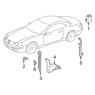 Mercedes-Benz OE - Electrical - Tire Pressure Monitor Components (Base / 4Matic)