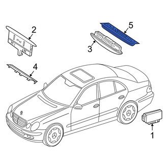 Mercedes-Benz OE - Rear Parking Aid System Speaker Bracket