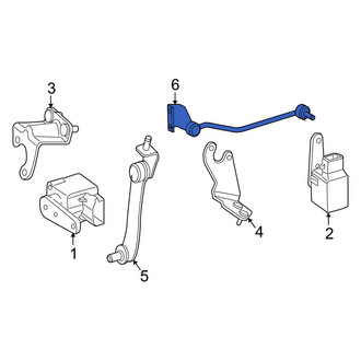 Mercedes-Benz OE - Rear Headlight Level Sensor Strut Support