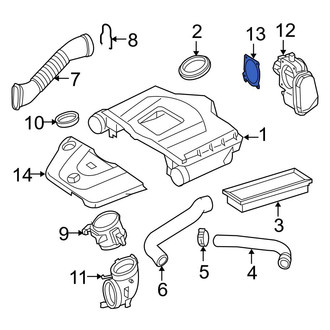 Mercedes-Benz OE - Fuel Injection Throttle Body Seal