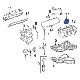 Mercedes-Benz OE - Engine Oil Filler Tube