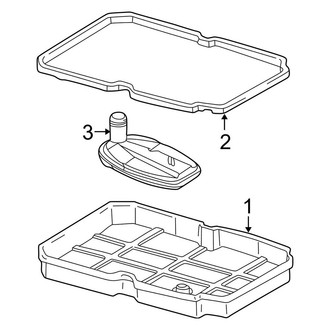 Mercedes-Benz OE - Transmission Components (Base Sedan)