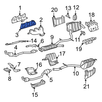 Mercedes-Benz OE - Exhaust Manifold Gasket
