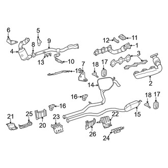 Mercedes-Benz OE - Exhaust System - Exhaust Components