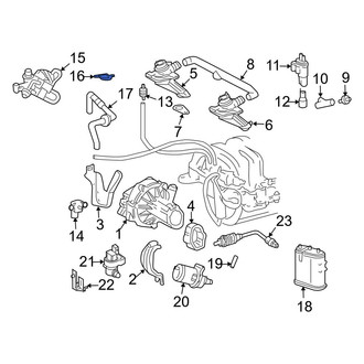 Mercedes-Benz OE - Exhaust Gas Recirculation (EGR) Valve Gasket