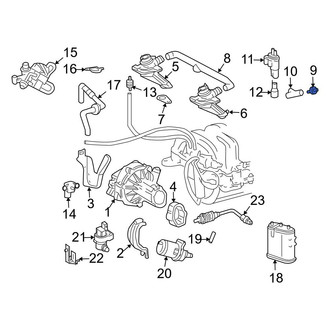 Mercedes-Benz OE - Secondary Air Injection Pump Hose Adapter