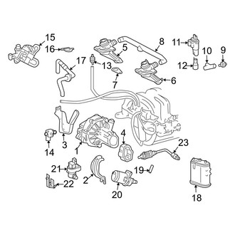 Mercedes-Benz OE - Emission System - Emission Components