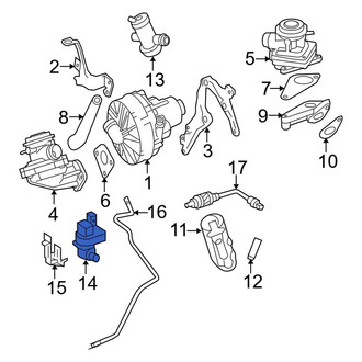 Mercedes-Benz OE - Vapor Canister Purge Solenoid