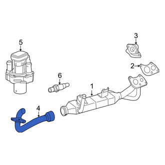 Mercedes-Benz OE - Exhaust Gas Recirculation (EGR) Tube