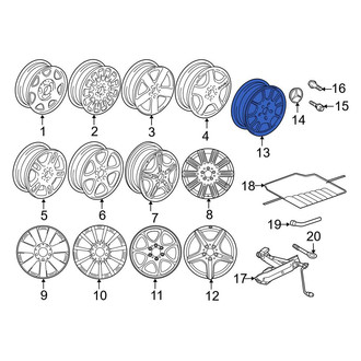Mercedes-Benz OE - Wheel