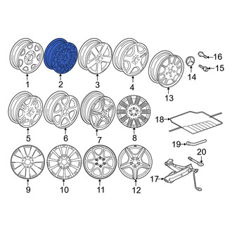 Mercedes-Benz OE - Wheel
