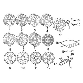 Mercedes-Benz OE - Wheels (Sedan)