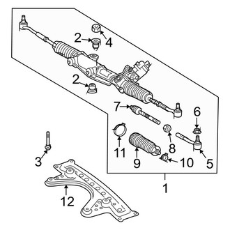 Mercedes-Benz OE - Steering Gear & Linkage