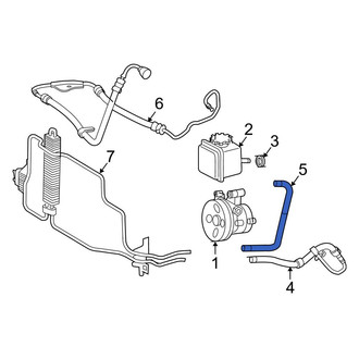 Mercedes-Benz OE - Power Steering Return Hose