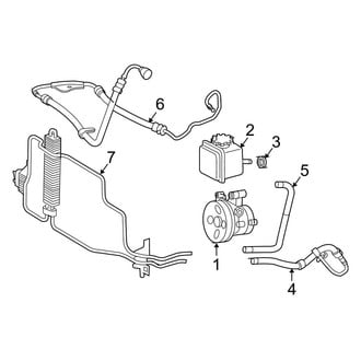 Mercedes-Benz OE - Steering Gear & Linkage - Pump & Hoses