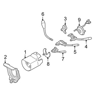 Mercedes-Benz OE - Steering Column - Upper Components