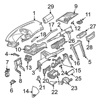 Mercedes-Benz OE - Instrument Panel