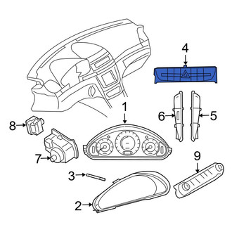 Mercedes-Benz OE - Combination Switch