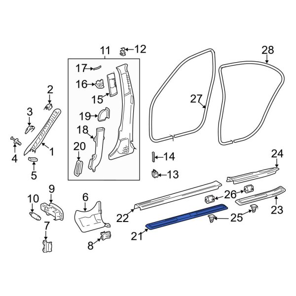 Door Sill Plate