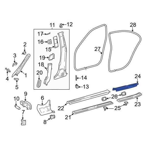 Door Sill Plate