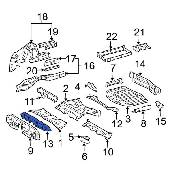 Floor Pan Reinforcement