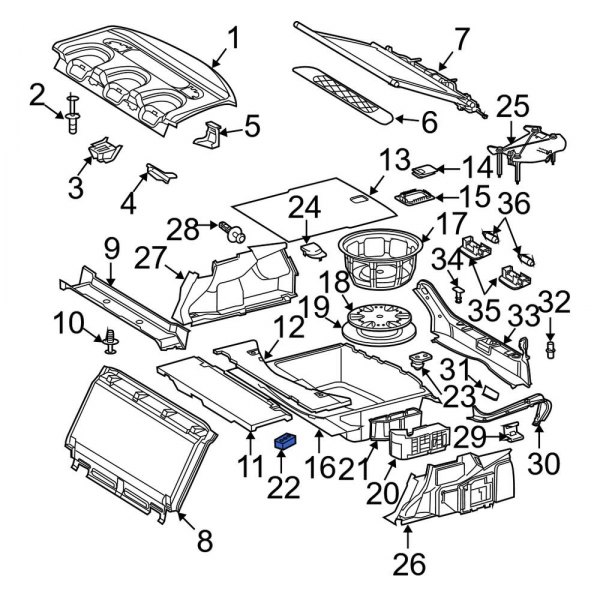 Cargo Net Bracket