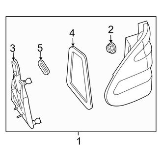Mercedes-Benz OE - Rear Lamps - Tail Lamps (On Body), (Wagon)