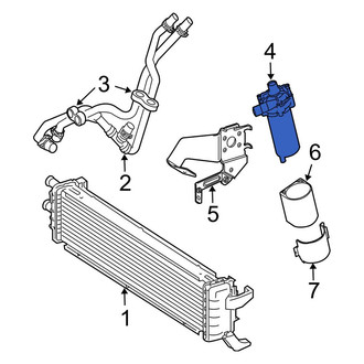 Mercedes-Benz OE - Engine Auxiliary Water Pump