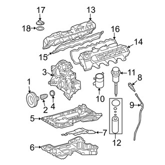 Mercedes-Benz OE - Engine Parts (Sedan 5.5L)