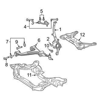 Mercedes-Benz OE - Front Suspension - Suspension Components (AWD)